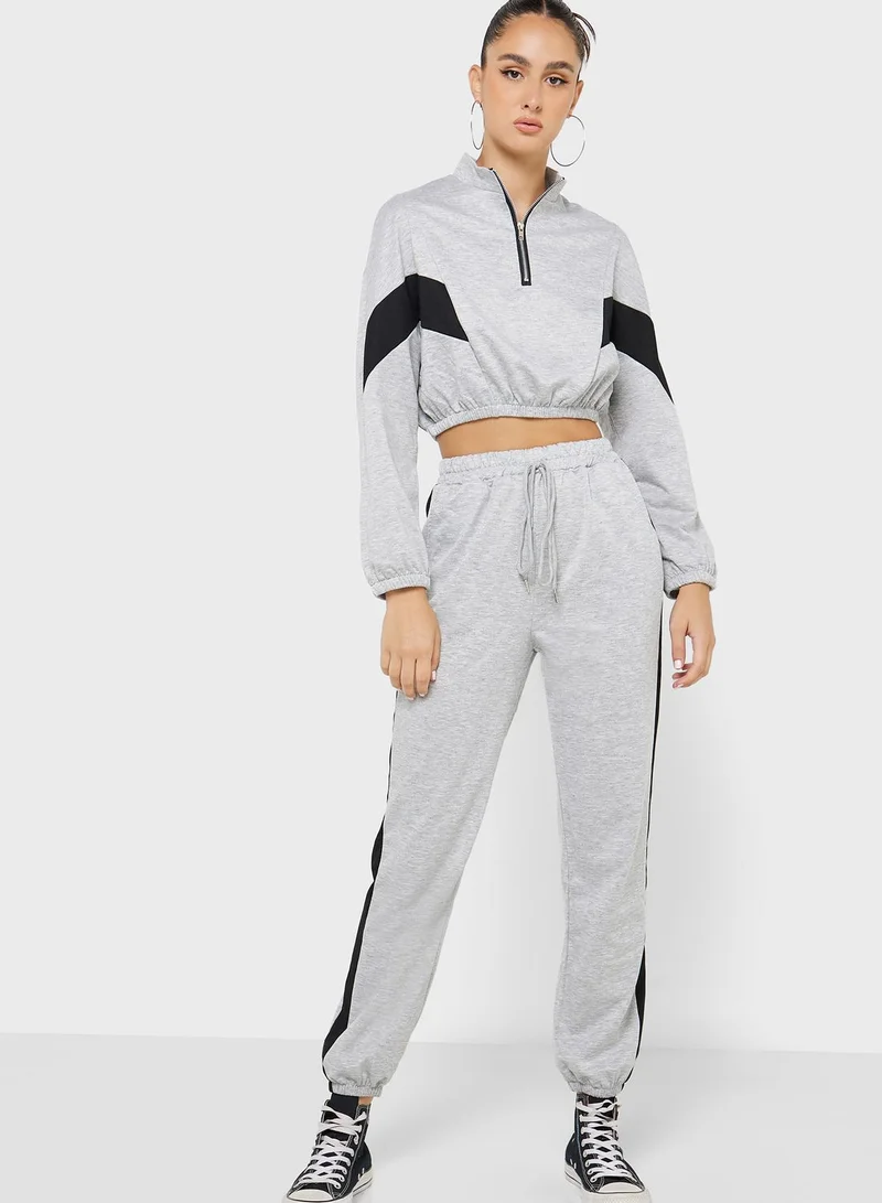 Ginger Color Block Jogger Set