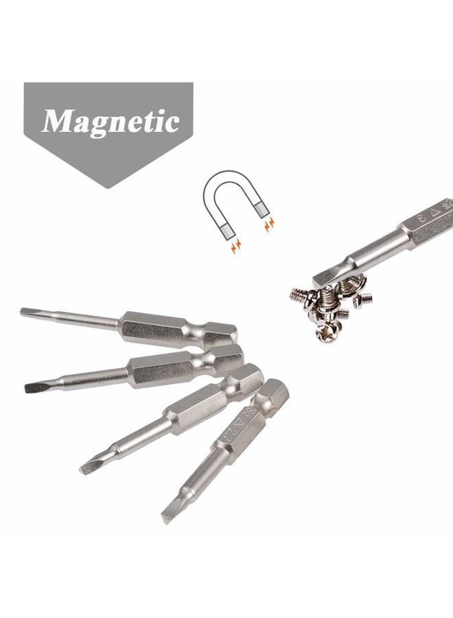 Mesee 5 Pcs Magnetic Triangle Head Screwdriver Bits, S2 Steel with 1/4 Hex Shank, 50mm length - Image 5