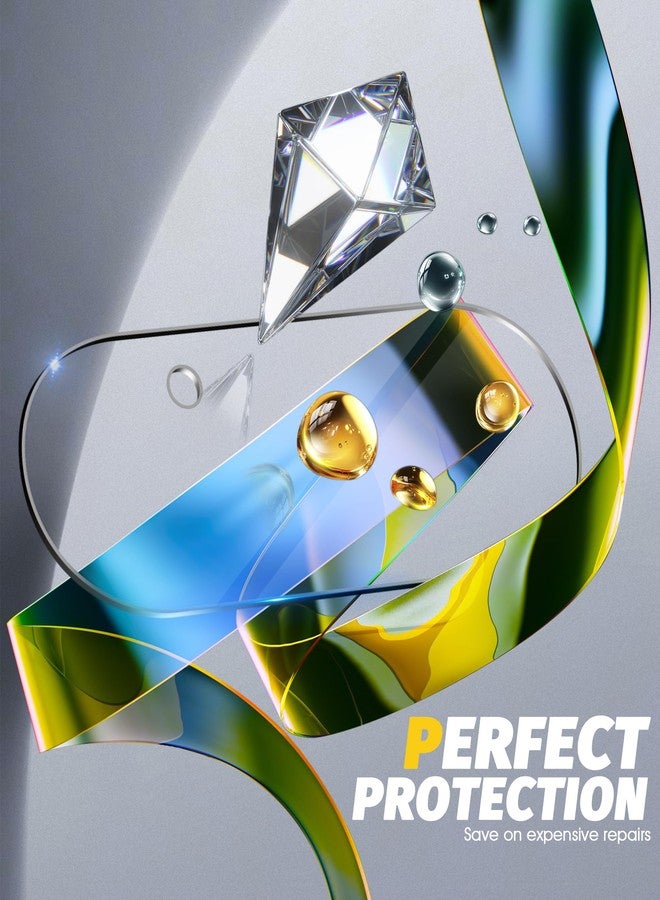 Orzero أورزيرو (3 عبوات) واقي عدسة الكاميرا متوافق مع جوجل بيكسل 9 برو 6.3 بوصة (ليس لطراز XL) واقي كاميرا صديق للحالة زجاج مقسى 9H عالي الدقة فتحة ميكروفون مضادة للخدش - Image 5