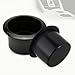 BDFHYK Uhuida Couch Cup Holder 2 Pack Black Sofa Cup Holder Insert Universal Plastic Recessed for RV Boats Cars Sofas and Golf Carts - Image 2
