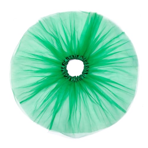 Liatunou Layered Tulle Tutu for Women and Teen Girls, Running Skirts 80S Princess Ballet Dance Skirts Tutu for St.Patrick's Day/Halloween Party Favors Green - Image 2