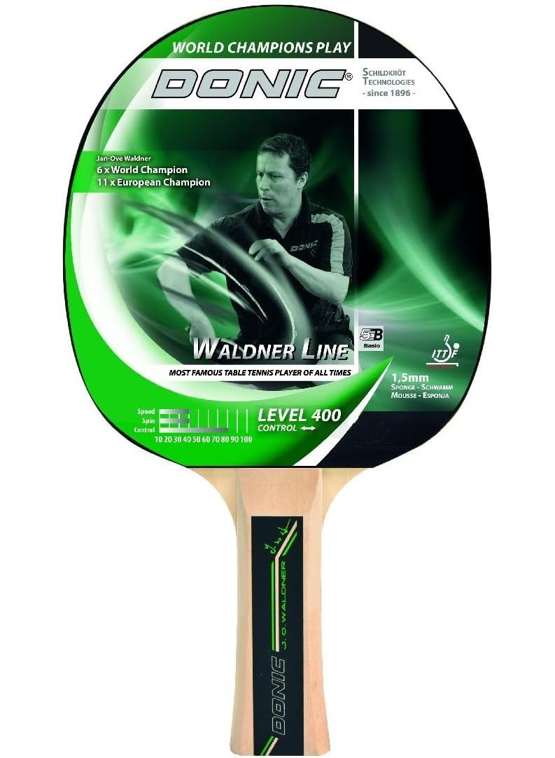 donic Waldner 400Table Tennis Racket - Image 1