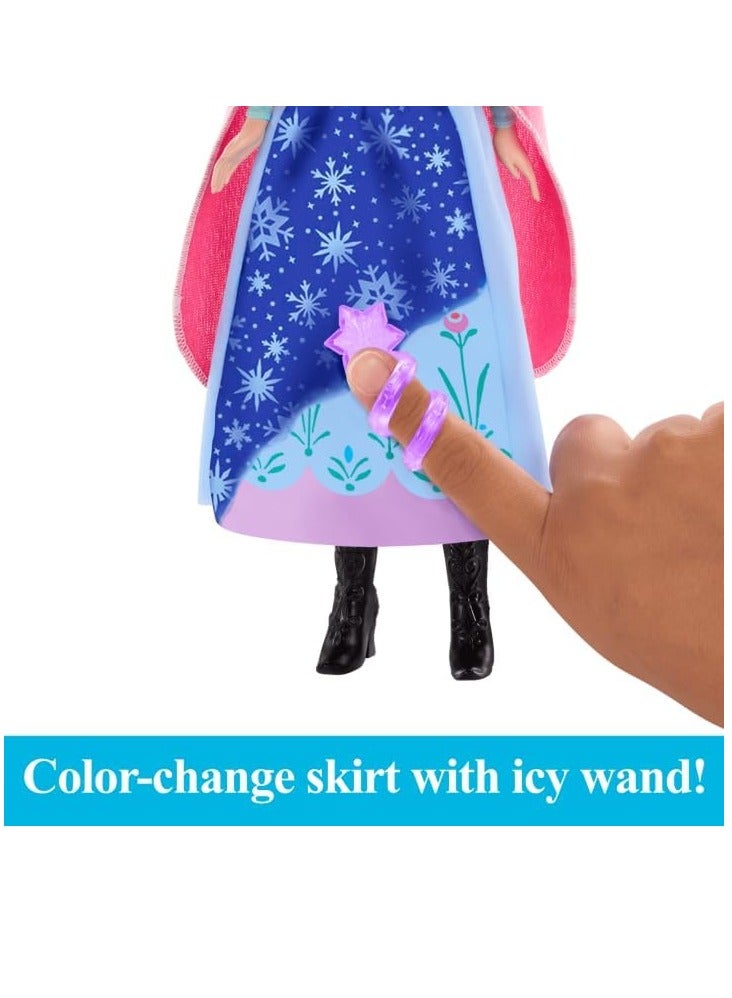 Mattel Games Disney Frozen Magical Skirt Anna Doll - Image 3