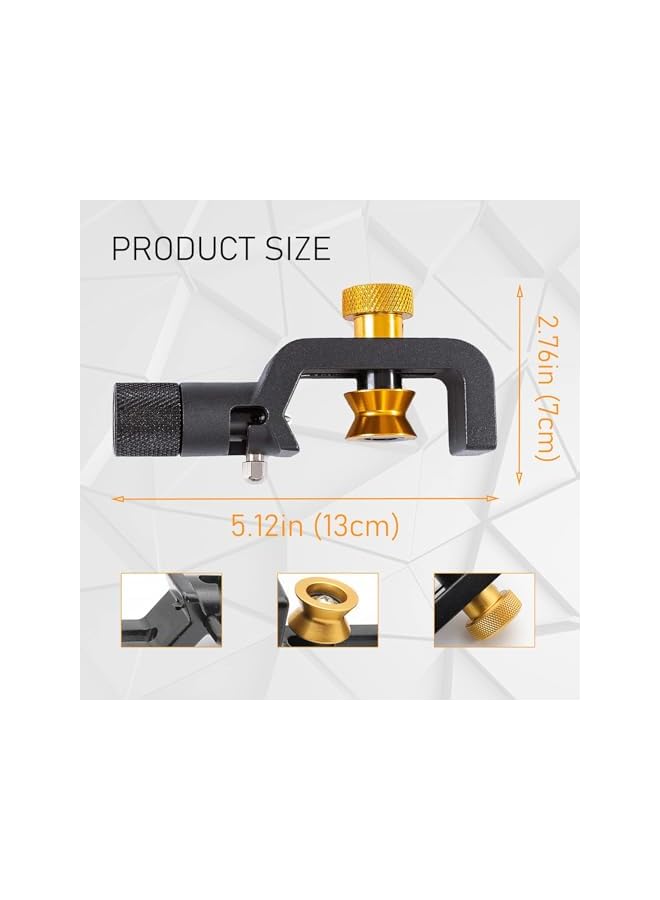 PROMASS promass Armored Cable Stripper Tools, 8-28mm Wire Stripper, Coax Mid Span Cable Stripper, Radial Cutter Slitting Ring Tools, Coax Round Cable Jacket Stripping, Armored Fiber Optic Cable Stripper Tools  - Image 4