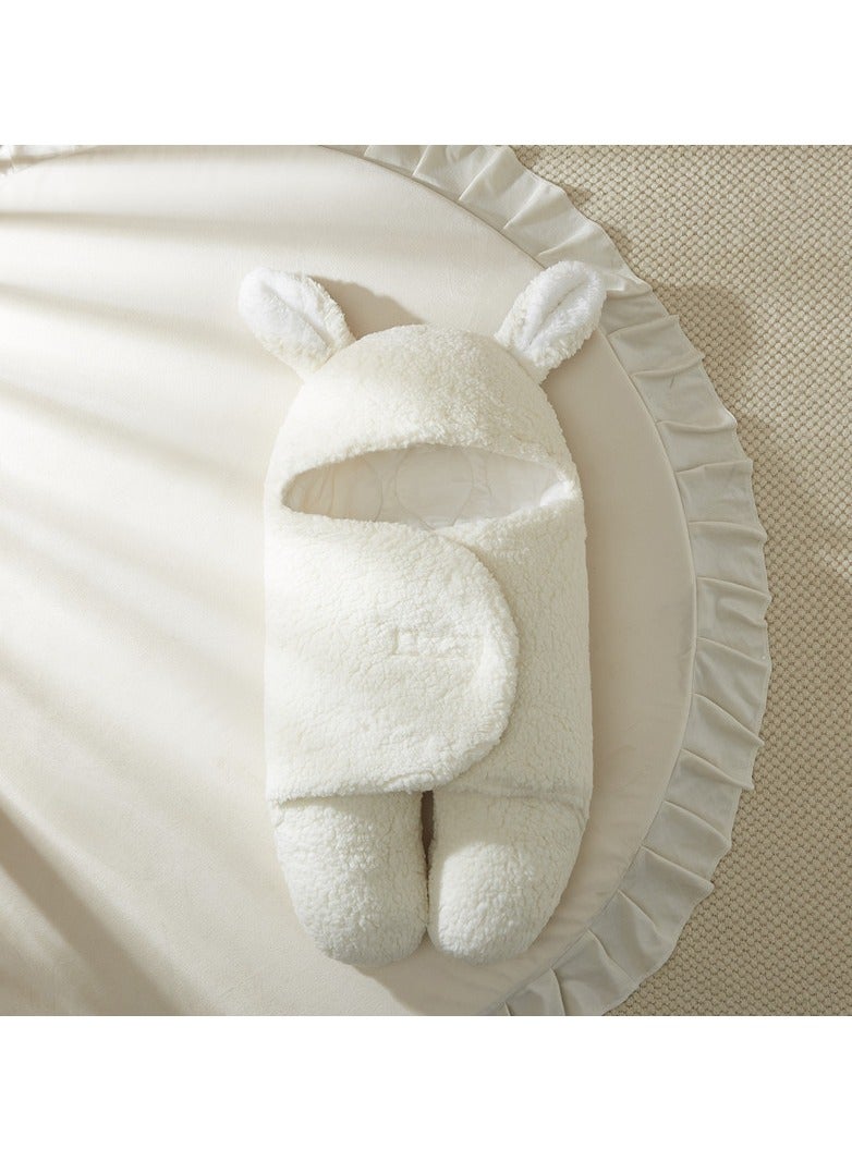 Loquat Baby Autumn And Winter berber Fleece Thickened  Swaddling Clothes