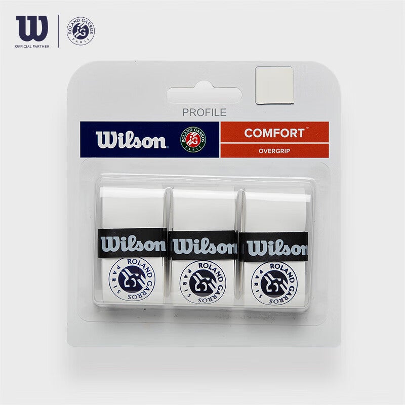 JD Jing Zao Wilson RG OVERGRIPS, French Open Co-Branded Sweat-Absorbing Grip Tape, Dry Hand Grip - Image 1
