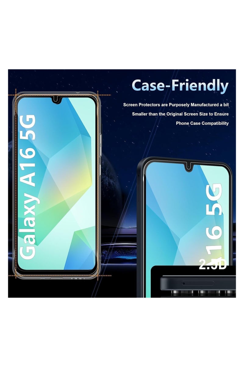 Deer Samsung Galaxy A16 / A26 Deer ESD Anti Static 9H Premium Tempered Glass Screen Protector With Black Frame  - Image 4