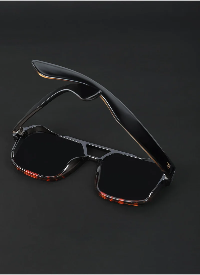 ووجلز Uv-Protected Printed Aviator Sunglasses