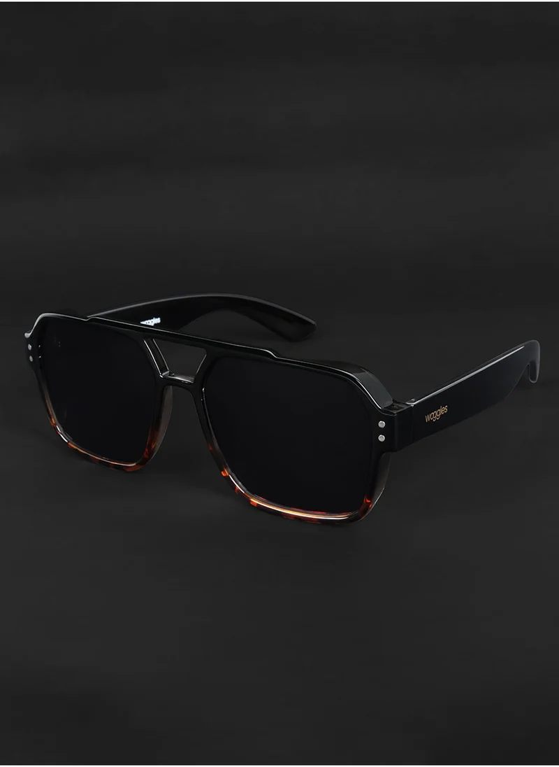 ووجلز Uv-Protected Printed Aviator Sunglasses