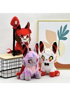 Y&D 3-Piece Stolas Meow Hazbin Hotel Plush Toys Husk Meow Plush Cat Doll Perfect Gift For Boys And Girls  - Image 1