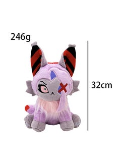 Y&D 3-Piece Stolas Meow Hazbin Hotel Plush Toys Husk Meow Plush Cat Doll Perfect Gift For Boys And Girls  - Image 4