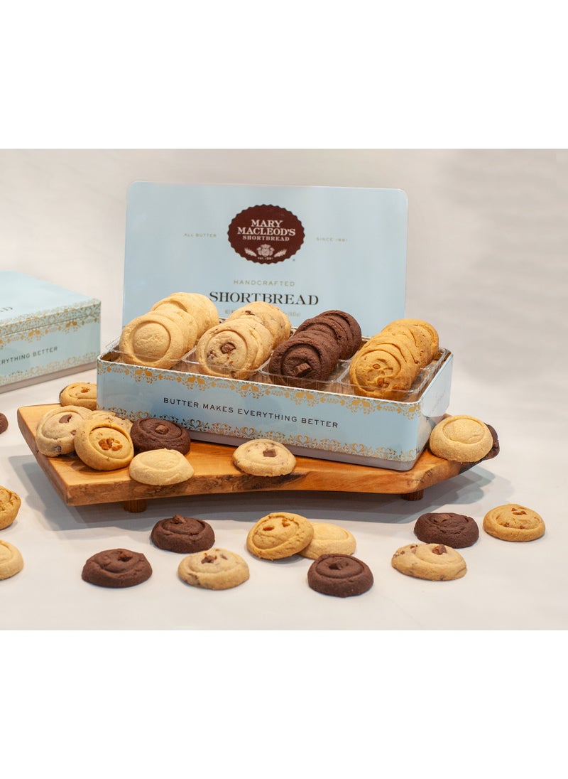 Mary Macleod's Shortbread All-Butter Signature Tin of Variety Shortbread Cookies 480 gm- 4 Flavors  - Image 3