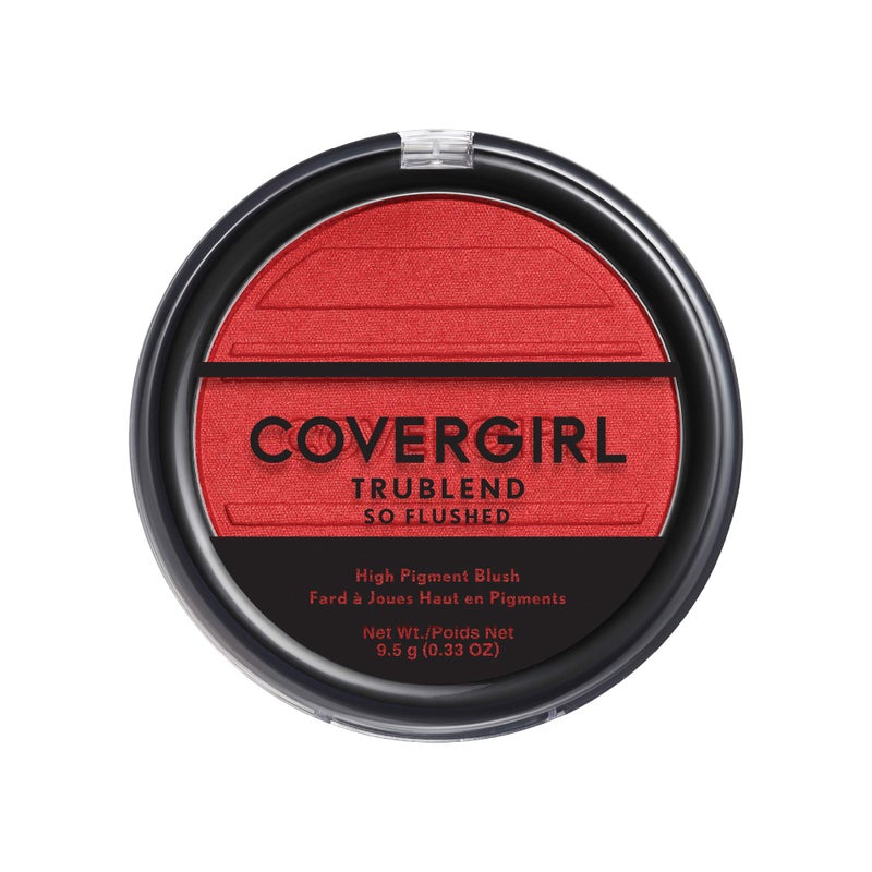 COVERGIRL Trueblend so Flushed High Pigment Blush & Bronzer, 345 - Hot & Frenzy, 0.33 Oz - Image 1