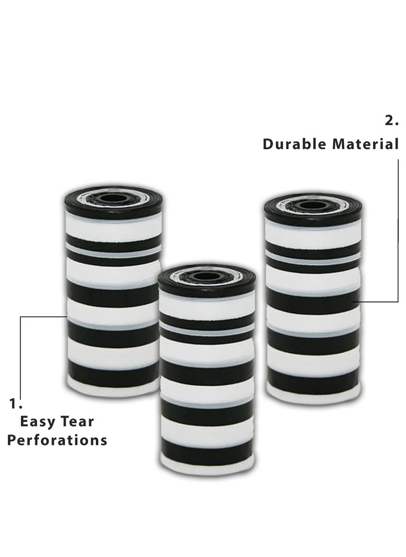 amchi baby Amchi Baby Disposable Scented Bags pack of 14 rolls/280 Bags with Dispenser- White  - Image 2