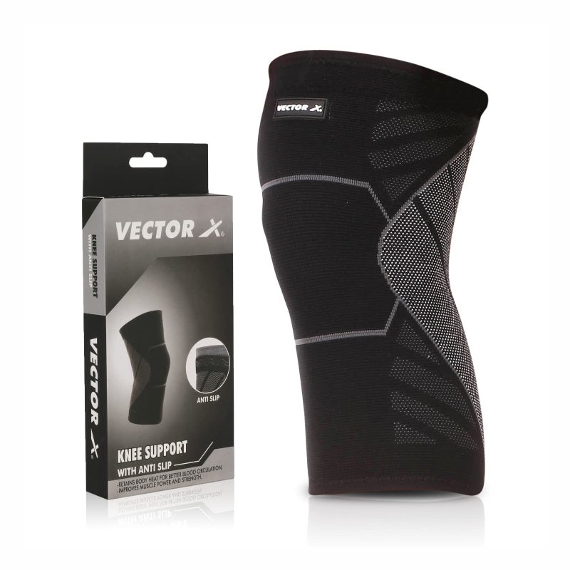 Vector X Knee Caps for Women & Men Knee Support for Men Knee Cap for Men Knee Support for Women, Pain Relief Products Knee Guard/Knee Belt/Knee Pads for Women (L, Pack of 1) - Image 4