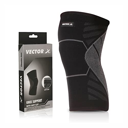 Vector X Knee Caps for Women & Men Knee Support for Men Knee Cap for Men Knee Support for Women, Pain Relief Products Knee Guard/Knee Belt/Knee Pads for Women (L, Pack of 1) - Image 1