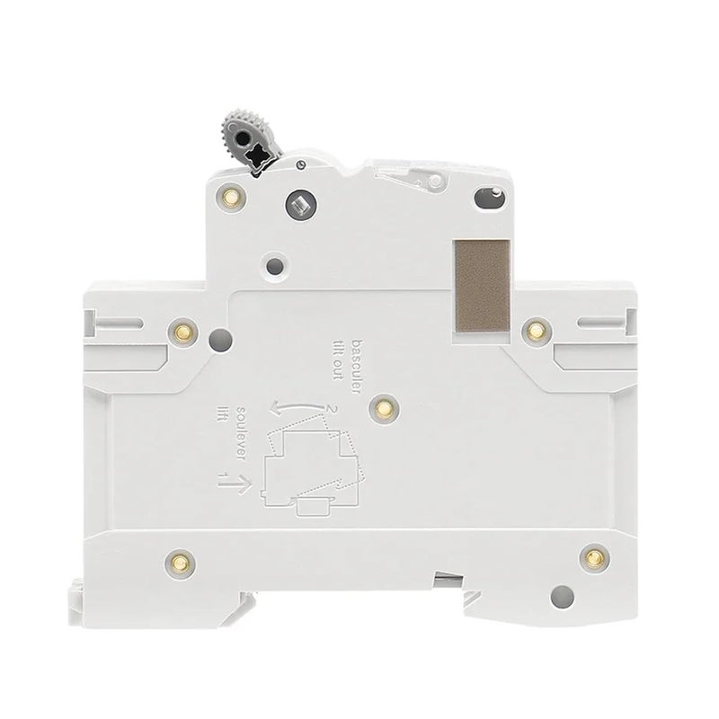 قاطع دائرة صغير 4 أقطاب منحنى C 20 أمبير سعة كسر 6 كيلو أمبير قاطع MCB لسكة DIN 6 أمبير 63 أمبير نوع تيار متردد - Image 4
