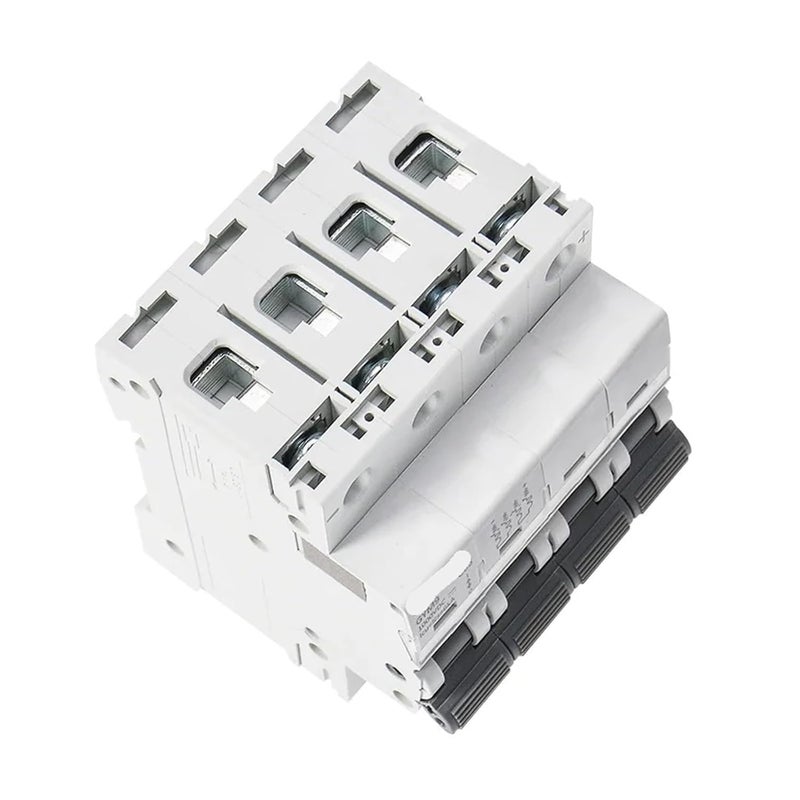 قاطع دائرة صغير 4 أقطاب منحنى C 20 أمبير سعة كسر 6 كيلو أمبير قاطع MCB لسكة DIN 6 أمبير 63 أمبير نوع تيار متردد - Image 5