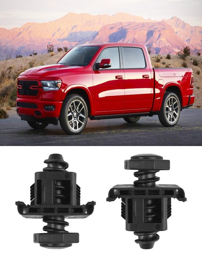 Automkt 2 Pcs Adjustable Hood Stop Bumper Buffer Fits for Dodge RAM 1500 2500 3500 4500 5500 Grand Caravan Dakota Journey Chrysler Replaces 55276482AB 68217759AA 68050755AB 68050755AA - Image 3