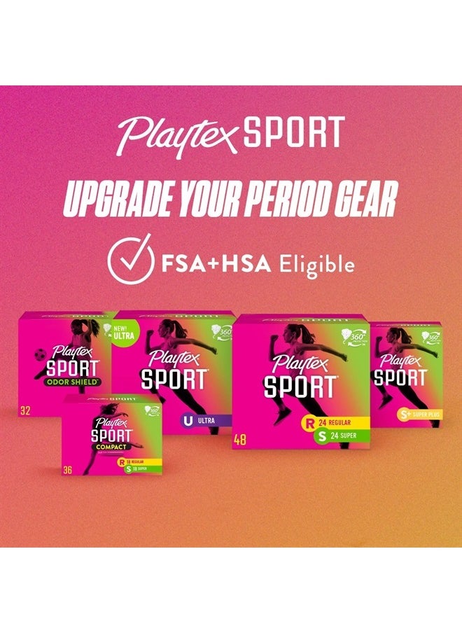 playtex - Playtex Sport Tampons, Super Absorbency, Fragrance-Free - 18ct - Image 1