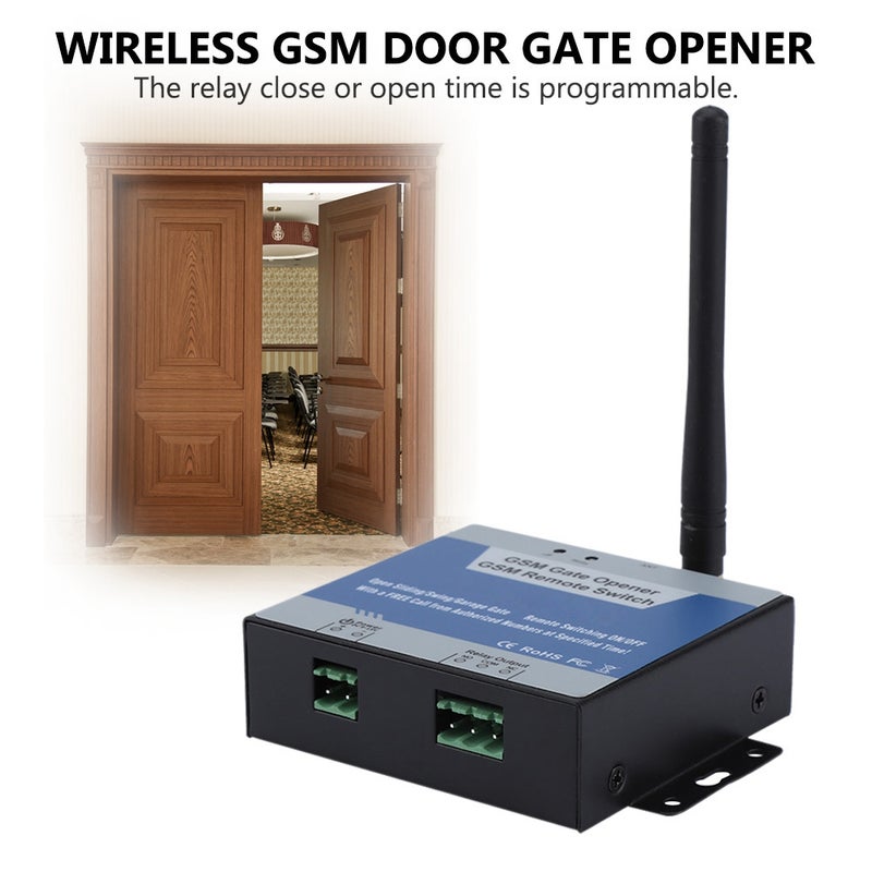 فتاح بوابة الدخول GSM عن بعد لتحكم المفتاح اللاسلكي - رسائل نصية مجانية و مكالمات هاتفية - Image 5
