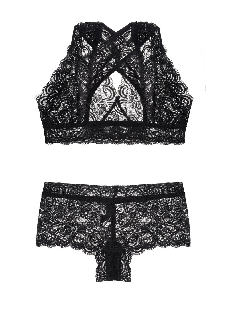 Lacy Dreams - LACE LINGERIE SET - Image 1