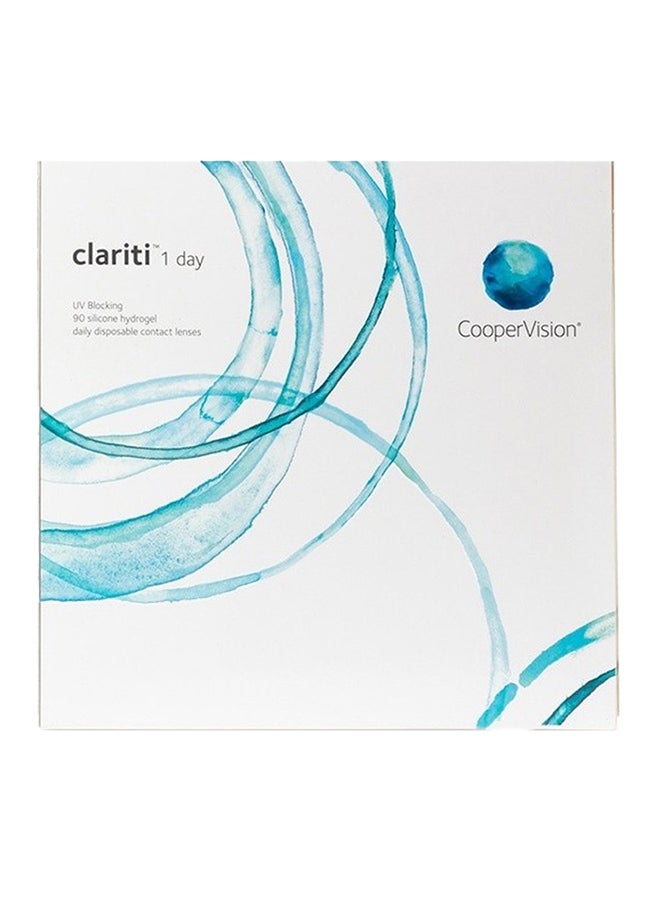 Unisex Clariti 1Day Bc 8.6 Daily Disposable Pack Of 90 Conatct Lenses
