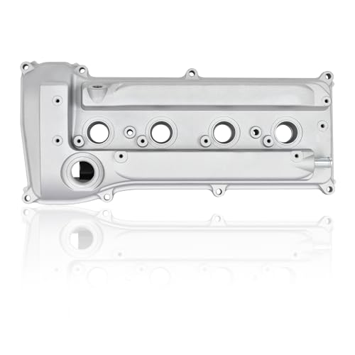 XIMAKA Aluminium Engine Valve Cover Fit for Toyota Camry 2002-2009, Corolla & Matrix 2009-2013, Highlander 2001-2007, RAV4 2004-2008, Solara 2002-2006, L4 2.4L,Replace # 11201-28014 - Image 1