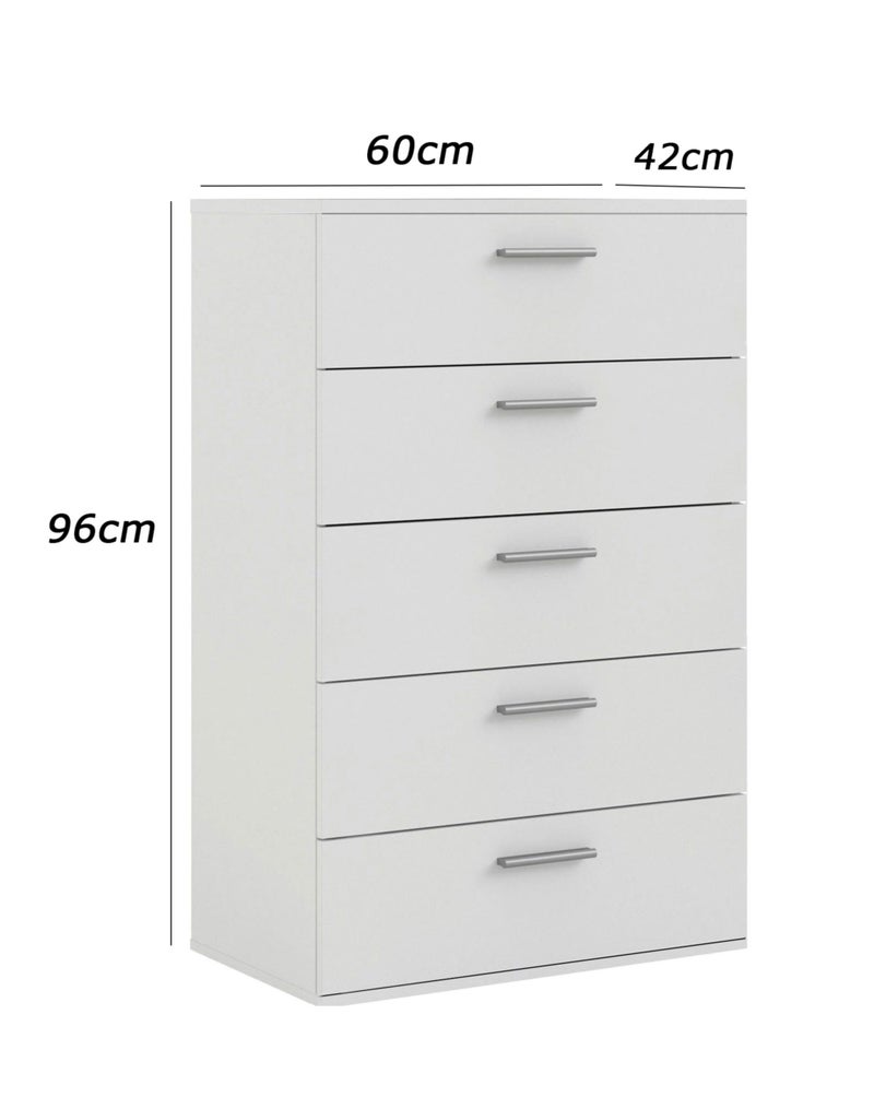 Furniture Store Modern MDF drawer unit - Height 96 cm - Width 60 cm - Depth 42 cm, from Furniture Store. - Image 4