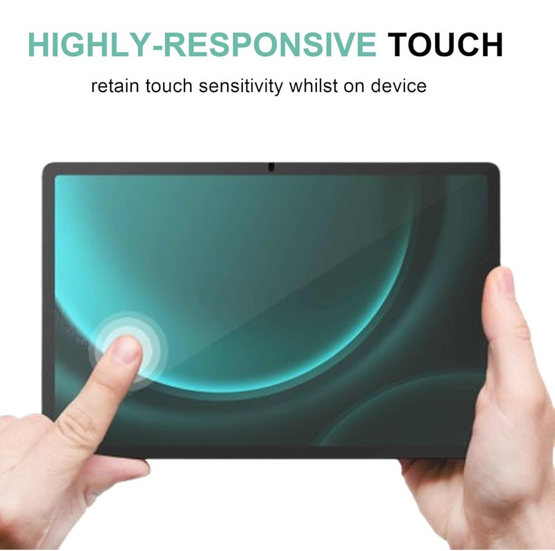 Wisely Premium Screen Protector for Redmi Pad SE |11-inch| Anti-Scratch Tablet Glass Guard, 9H Ultimate Protection, Bubble-Free, Easy installation kit - HD Clear - Image 5
