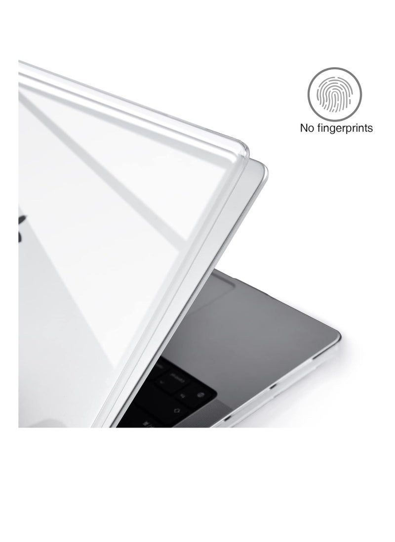Generic Case Compatible With New Macbook Pro 16 inch M3 A2991 M2 A2780 M1 A2485 Pro 2024-2021 Release, Plastic Hard Shell Cover Crystal Clear  - Image 2