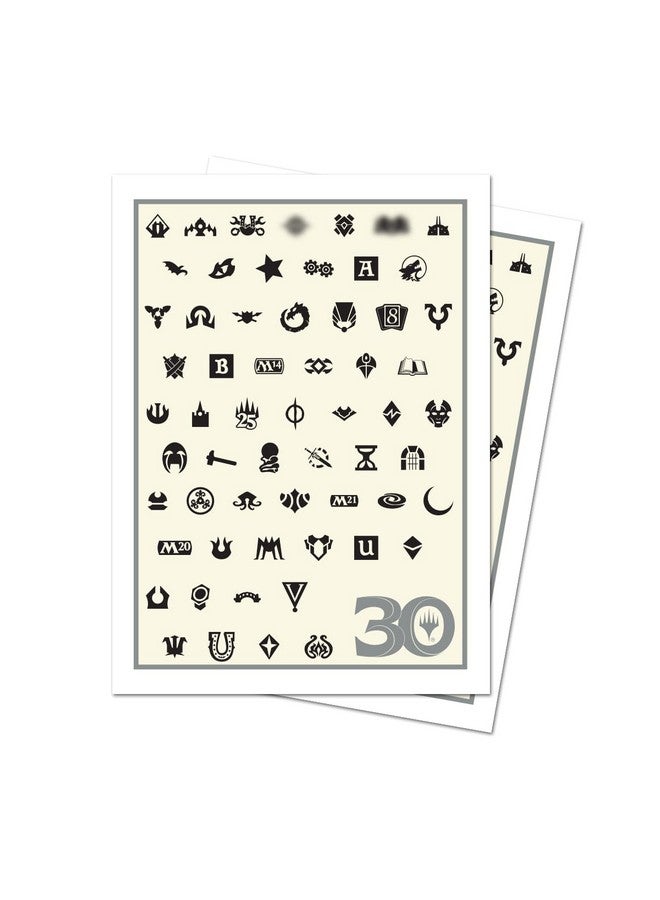 Ultra PRO - 30th Anniversary 105ct APEX® Deck Protector® Sleeves for Magic: The Gathering, Sized to Fit Standard Size Cards, Sleeve MTG Commander Deck in New APEX Sleeves for Ultimate Shuffle Feel