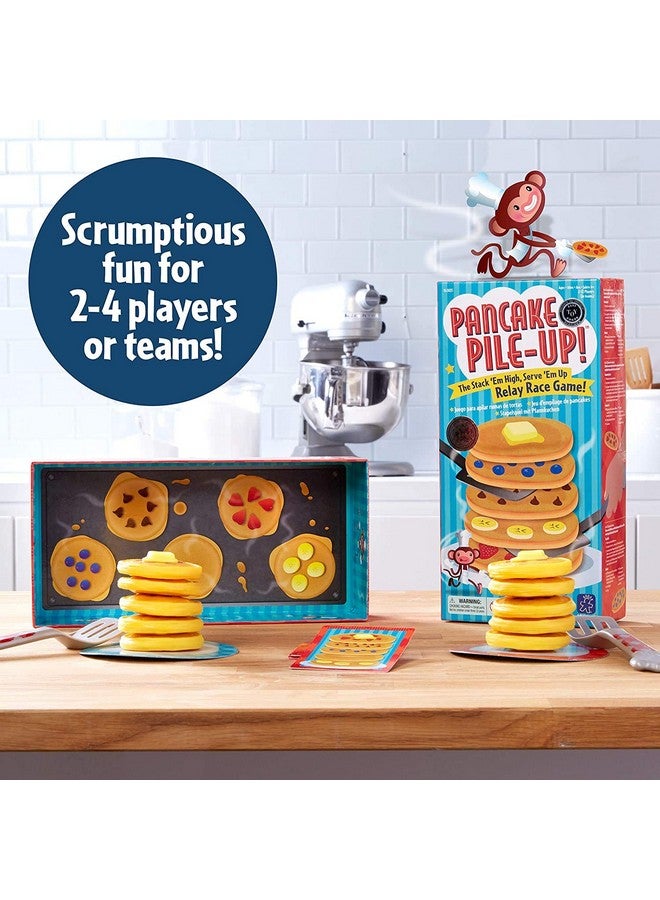 Educational Insights Pancake Pile-Up, Sequence Relay Board Game For Preschoolers, For 2-4 Players, Gift For Kids Ages 4+ - Image 2