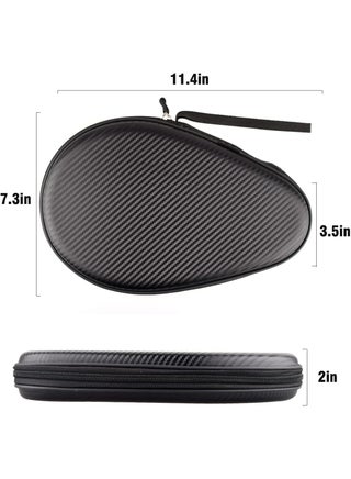 Ping Pong Paddle Case, Table Tennis Racket Pocket Table Tennis Racket Cover Hard Shell Ping Pong Portable Storage Bag for Carry & Protect Ping Pong Paddle Drop-resistant and Durable - view 3