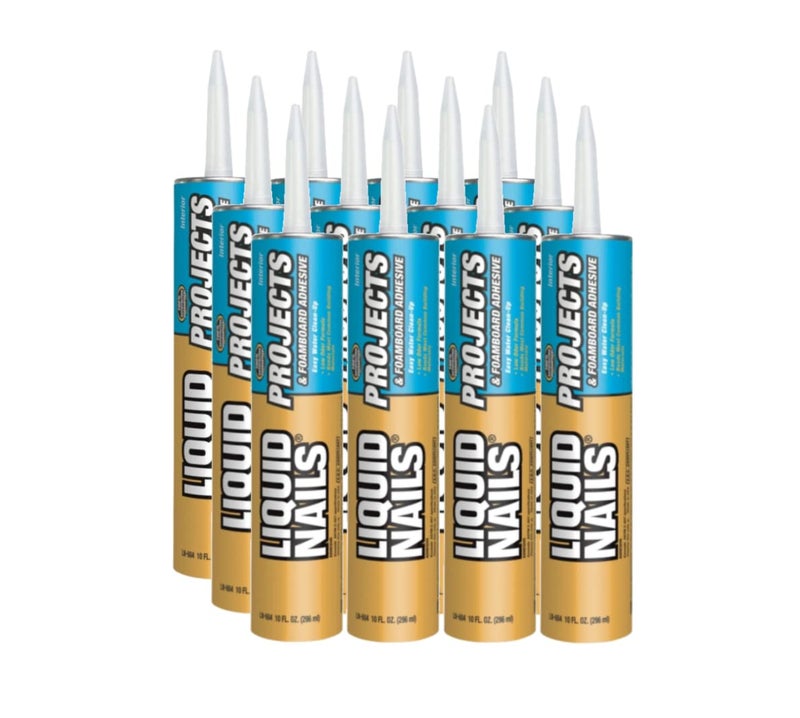 Liquid Nails Projects & Foamboard High Strength Paste Adhesive 10 oz. - Image 1