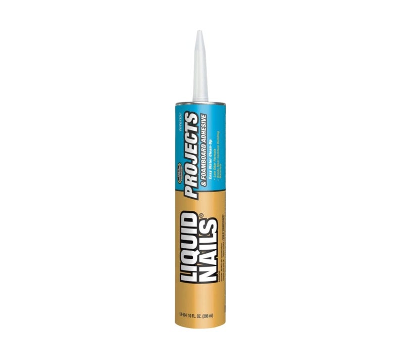 Liquid Nails Projects & Foamboard High Strength Paste Adhesive 10 oz. - Image 3