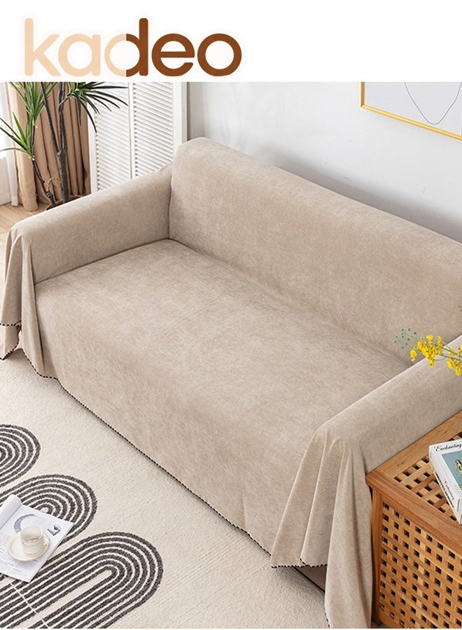 kadeo Waterproof Couch Covers, Washable Sofa Covers, Sectional Couch Cover for 2 Cushion, Furniture Protector Pet Friendly, Cat Scratch Proof Couch Protector Sofa Slipcover, 180*230CM - Image 1