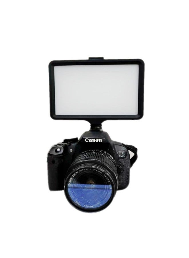 Beauenty Shenzhen Moon Electronic Square Fill Light Film Changing Camera Photography Atmosphere Light Video Mobile Phone Lighting Light-Light Source Color:Three-color 6-inch +4 Color Plate +2.1 M Bracket - Image 3