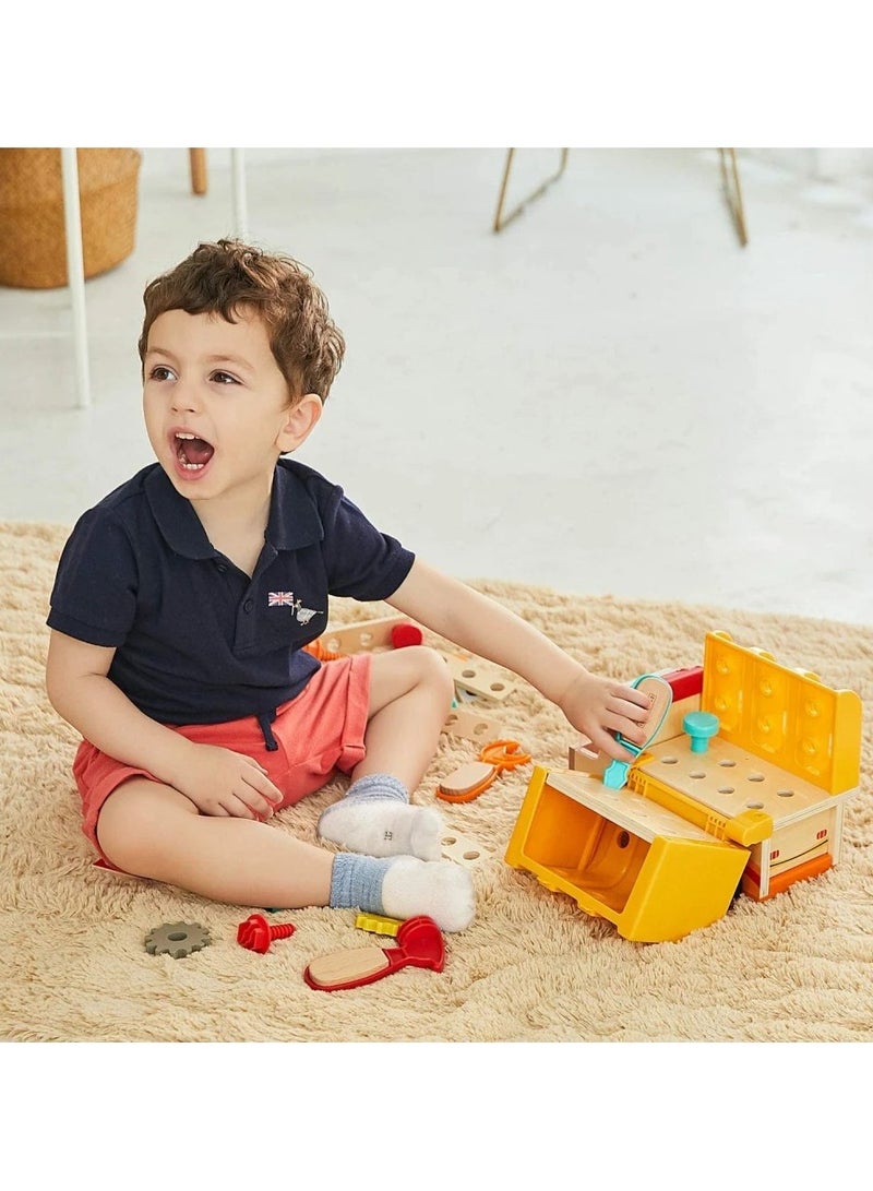 سيارة أدوات النجارة – لعبة تركيب وتخيل للأطفال - Image 2