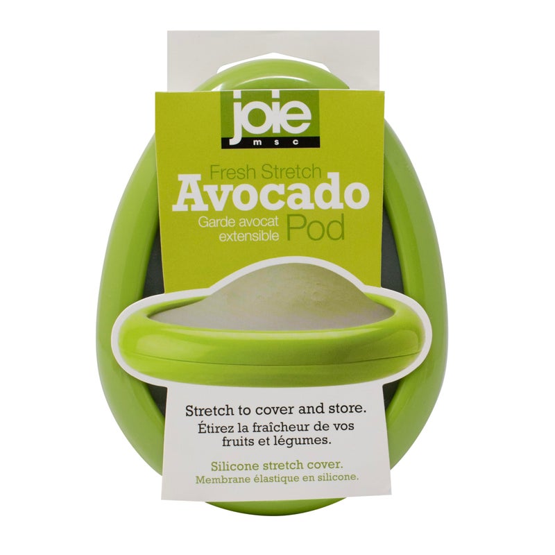 Joie Fresh Stretch Pod Avocado Storage Container, Silicone Food Saver, Keeps Leftover Produce Flavorful and Firm in Fridge, Reusable Kitchen Gadget, Dishwasher Safe, BPA-Free - Image 1
