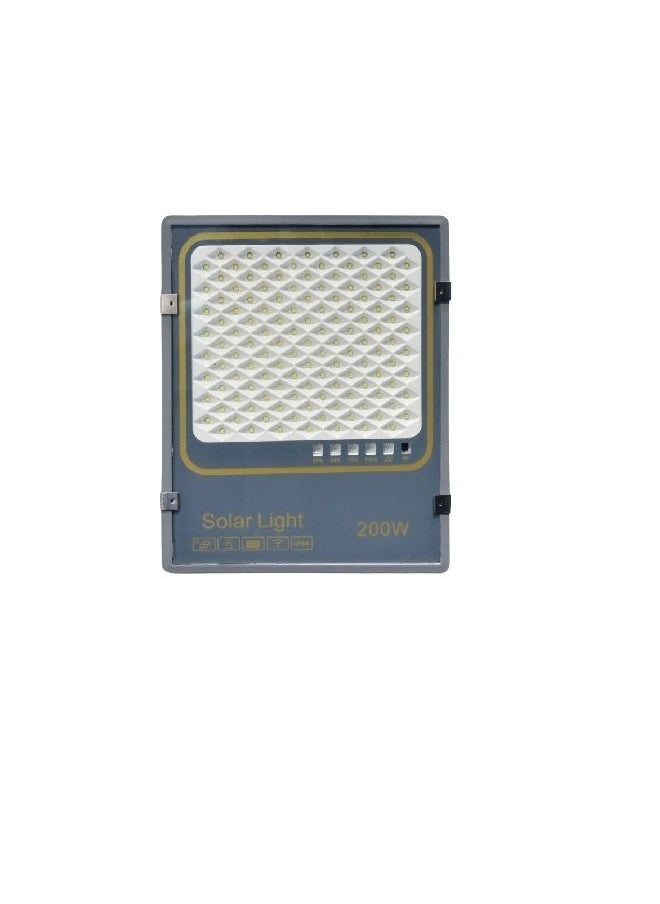 Led Solar Flood Light With Remote Day Light 200W