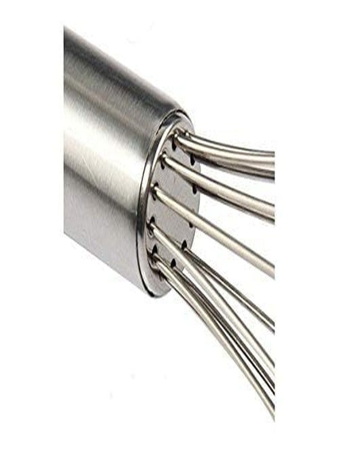 Mohini Whisk - Stainless Steel Multi uses Balloon Shape Wire Whisk for Blending, Whisking, Beating, Cooking and Stirring, Milk Curd and Egg Manual Beater Kitchen Tool(20CM) - Image 5