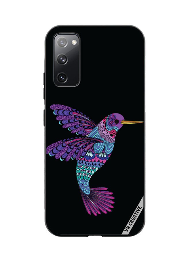 VR CREATIVE Protective Case Cover For Samsung Galaxy S20 FE 5G Bird Design Multicolour - Image 1