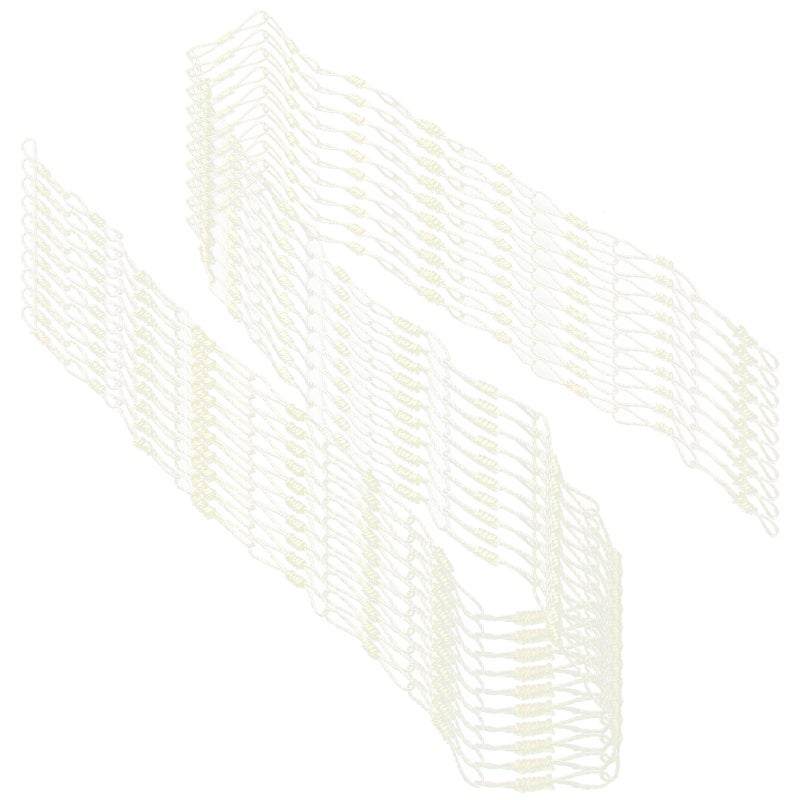 20 pcs Handmade Curtain Paper Rope Woven Curtain Decorative Hanging Ornaments - Image 4