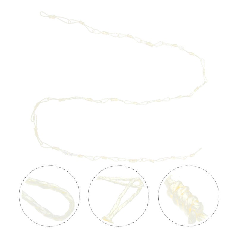 20 pcs Handmade Curtain Paper Rope Woven Curtain Decorative Hanging Ornaments - Image 3