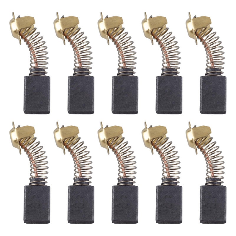10 Pack N398321 Replacement Electric Motor Carbon Brushes Compatible with DEWALT DWP849 DWP849X DWP849XB3 DWP849XBR N398327 N103592 N088403 Power Tool