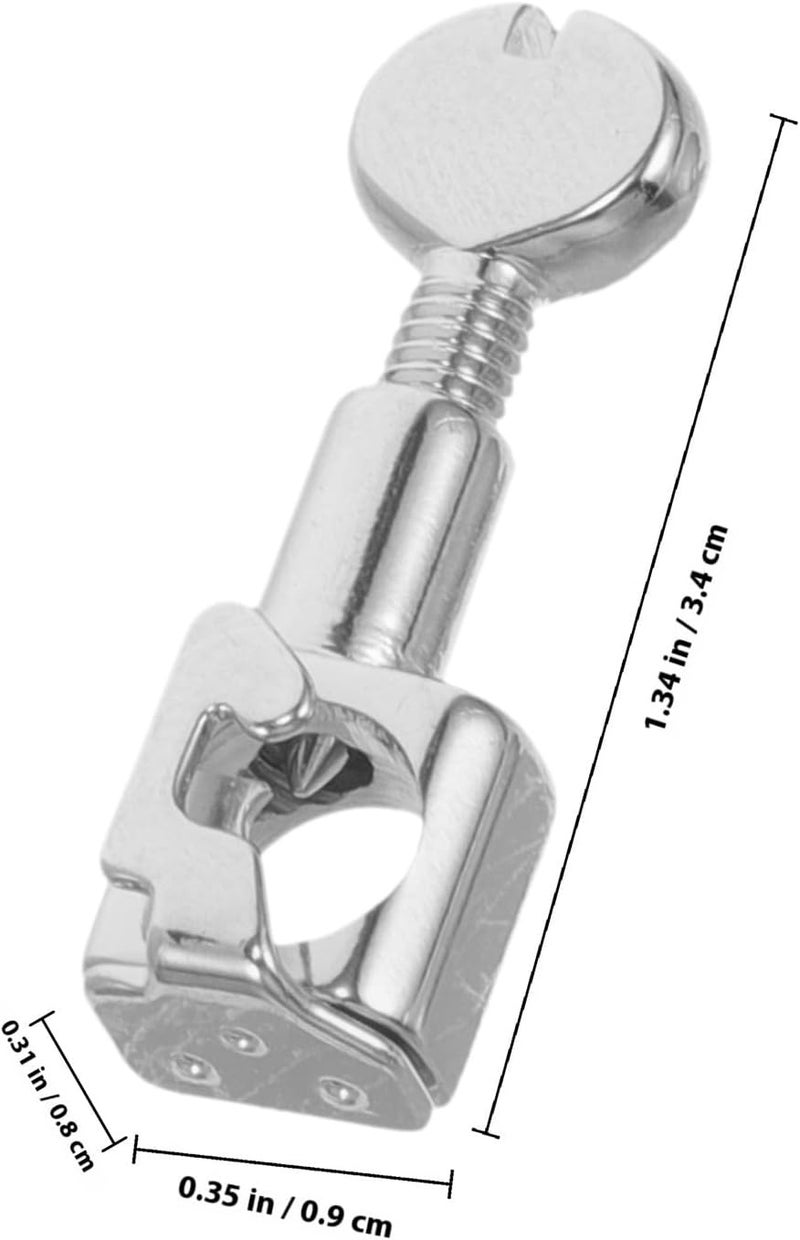 VINTORKY 2pcs Household Sewing Machine Needle Clamps Heavy Duty Needle Clamp Accessories for Butterfly and Home Use DIY Sewing Machine Parts - Image 2