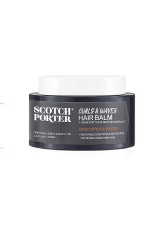 Curls & Waves Smoothing Hair Balm for Men | Instantly Controls, Moisturizes, Defines & Adds Shine | Free of Parabens, Sulfates & Silicones | Vegan | 3.4oz - pzsku/Z2A4E403828C2D295CBCBZ/45/1743611534/e376dd05-94f1-4144-b21a-2f30e36140bc