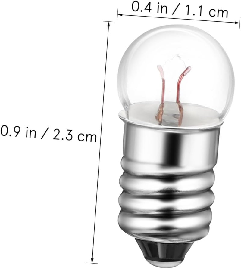 50pcs Edison Light Bulbs Miniature Lamps for DIY Teaching Compatible Many Power Tools - Image 4