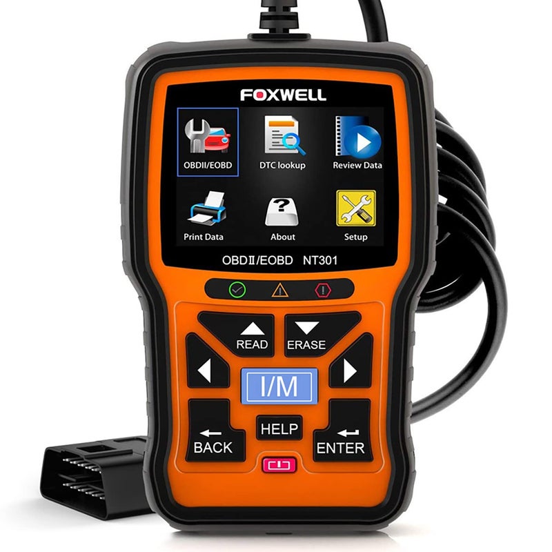 FOXWELL NT301 OBD2 Scanner Live Data Professional Mechanic OBDII Diagnostic Code Reader Tool for Check Engine Light - Image 1